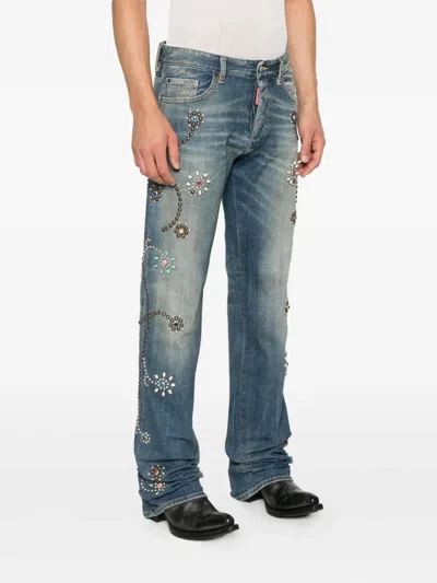 Dsquared2 The American Jeans In Blue