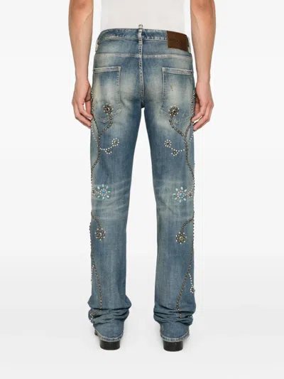 Dsquared2 The American Jeans In Blue