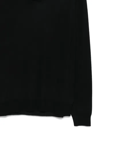 Altea Polo-collar Sweater In Black