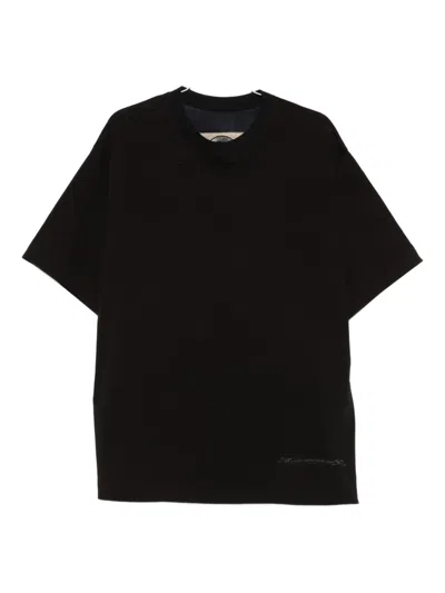 Ziggy Chen Printed T-shirt In Black