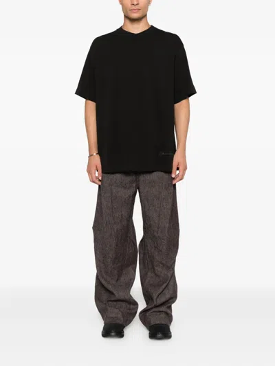 Ziggy Chen Printed T-shirt In Black