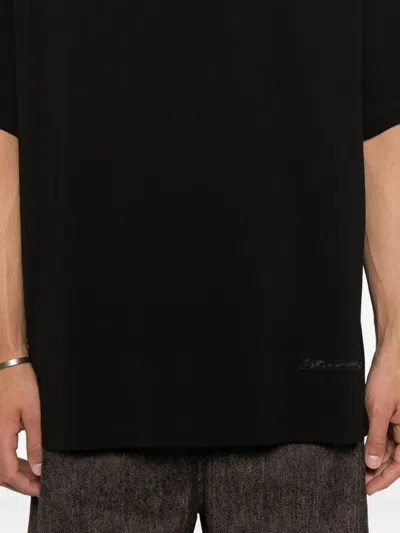 Ziggy Chen Printed T-shirt In Black