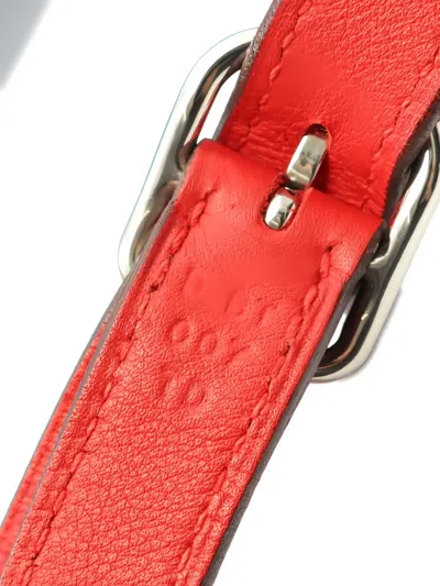 Pre-owned Hermes 2019 Brides Gala Shoulder Bag In Blue