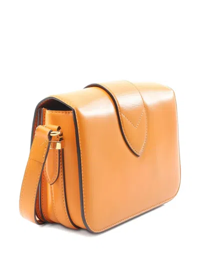 Pre-owned Louis Vuitton 2021 Lv Pont 9 Soft Pm Shoulder Bag In Orange