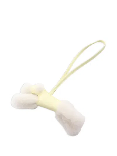 Pre-owned Hermes 2025 Paddy Bag Charm In Neutral