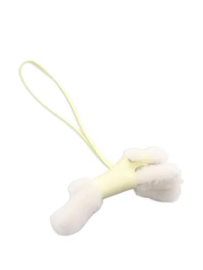 Pre-owned Hermes 2025 Paddy Bag Charm In Neutral