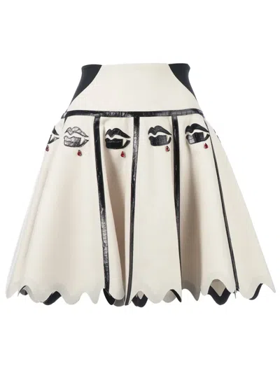 Undercover L1601 Off White ??? Cupro/wool In Neutral