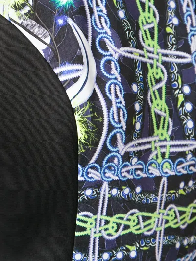Peter Pilotto Printed Panel Dress In Multi