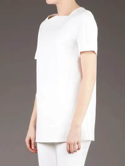 Galitzine Paneled Trouser Set In White