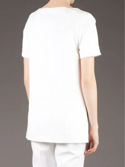 Galitzine Paneled Trouser Set In White