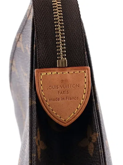 Pre-owned Louis Vuitton Monogram Canvas Toiletry Pouch In Brown