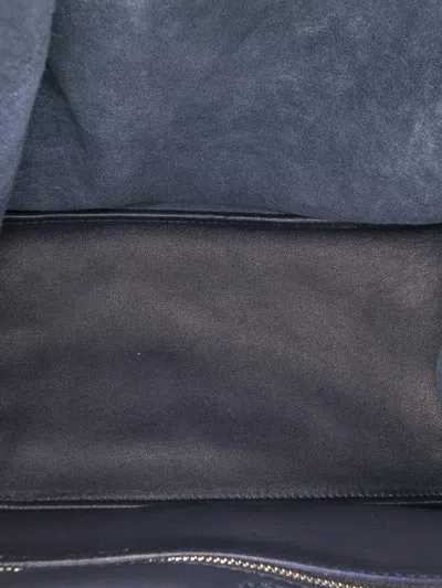 Pre-owned Loewe 2024 Small Mellow Nappa Lambskin Squeeze Bag Crossbody Bag In Blue