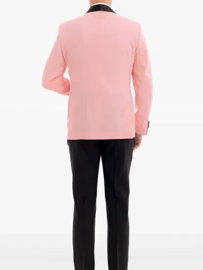 Manuel Ritz Single-breasted Blazer In Pink