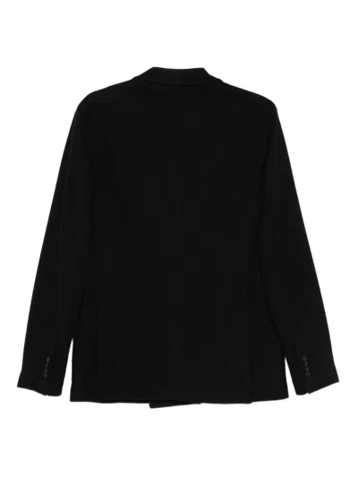 Tagliatore Double-breasted Jacket In Black
