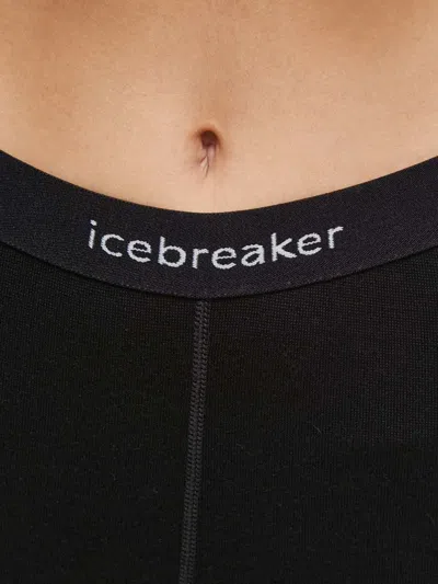 Icebreaker Logo-waist Leggings In Black