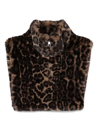 Apparis Jamie Leopard Dickey In Brown