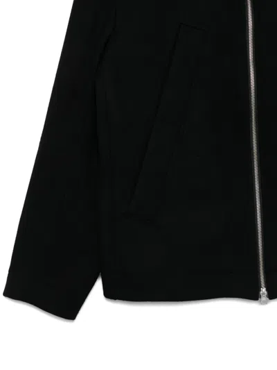 Ymc You Must Create Zip-up Wool Jacket In Black