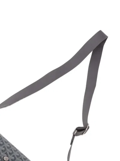 Pre-owned Goyard 2000-2025 Ine Capetien Mm Messenger Bag Crossbody Bag In Gray