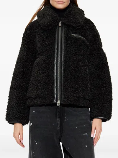 Save The Duck Zip-fastening Jacket In Black