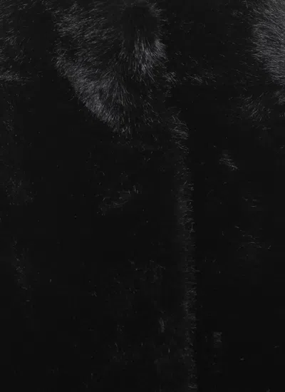 Valentini 1972 Snap-fastening Coat In Black