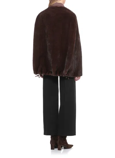 Valentini 1972 Zipped Pocket Jacket In Brown