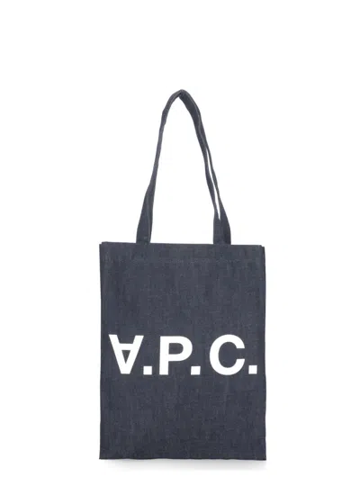 Apc A.p.c. Tote Laure In Blue