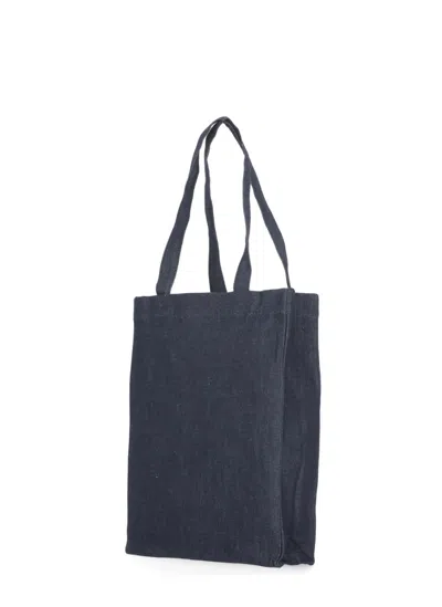 Apc A.p.c. Tote Laure In Blue