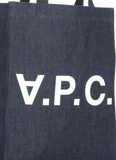 Apc A.p.c. Tote Laure In Blue