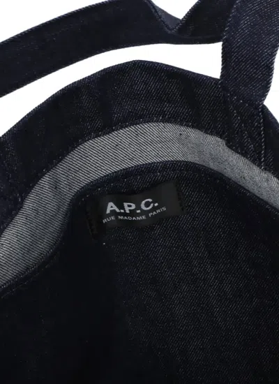 Apc A.p.c. Tote Laure In Blue