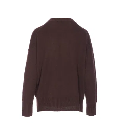 Allude Cashmere Jumper In Brown