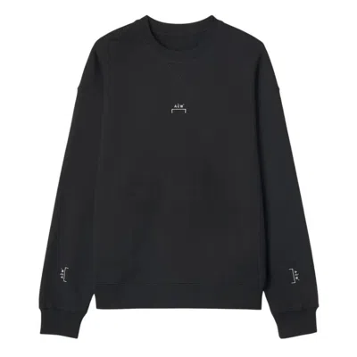 A-cold-wall* A Cold Wall Essential Cotton Jersey Sweatshirt In Black