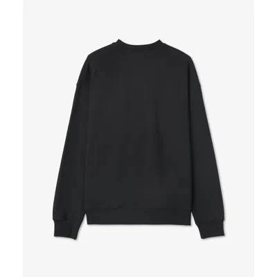 A-cold-wall* A Cold Wall Essential Cotton Jersey Sweatshirt In Black
