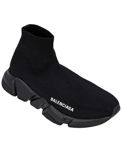 Balenciaga Women's Polyester Speed Recycled Sneaker (authentic Pre-loved) In Black