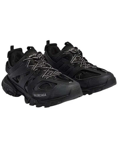 Balenciaga Track Sneakers In Mesh And Synthetic Leather In Black