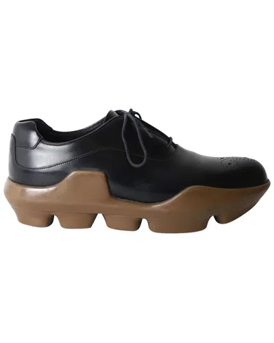 Prada Men's Leather Platform Brogue (authentic Pre-loved)