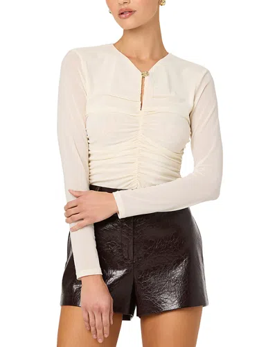 Astr The Label Yasmine Top In White