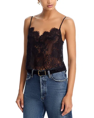 L'agence Caylee Lace Cami In Black