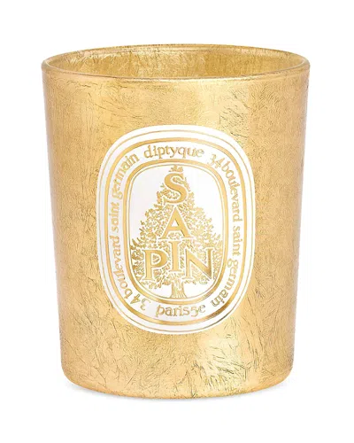 Diptyque Sapin Candle In Gold