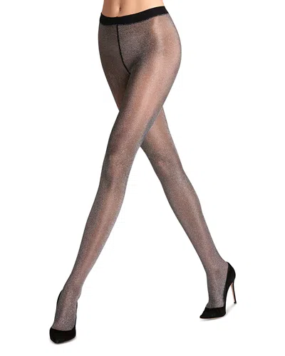 Falke Glitter Tights In Black