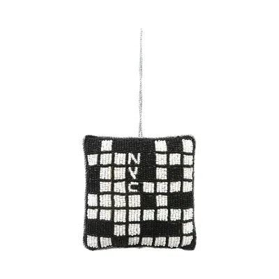 Sudha Pennathur Crossword Puzzle Beaded Ornament