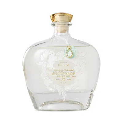 Lollia Snowdrop Bubble Bath In Transparent