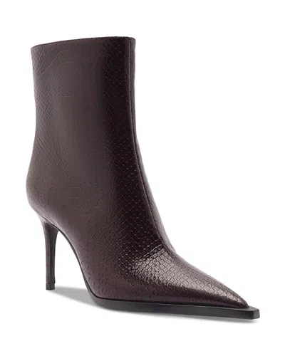 Schutz Women's Mary Boots In Brown