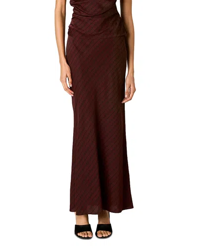 Nia Ravello Skirt In Burgundy