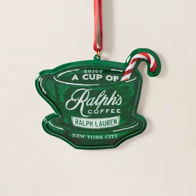 Ralph Lauren Ralph's Coffee Holiday Cup Ornament In Green