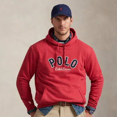 Polo Ralph Lauren Ralph Lauren The Rl Fleece Western-logo Hoodie In Red