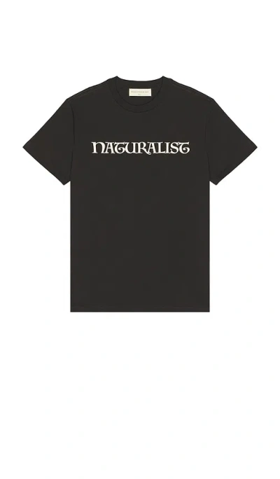 Museum Of Peace And Quiet Naturalist T-shirt In Black