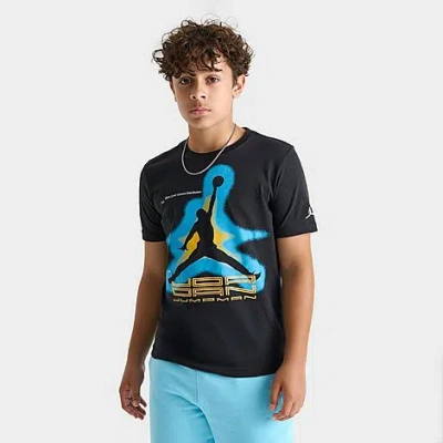 Jordan Big Kids Aj11 Gamma Retro T-shirt In Black
