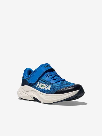 Hoka Kids Rincon 4 Trainers In Blue