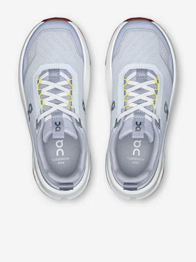 On Running Kids Cloudnova Trainers In Blue