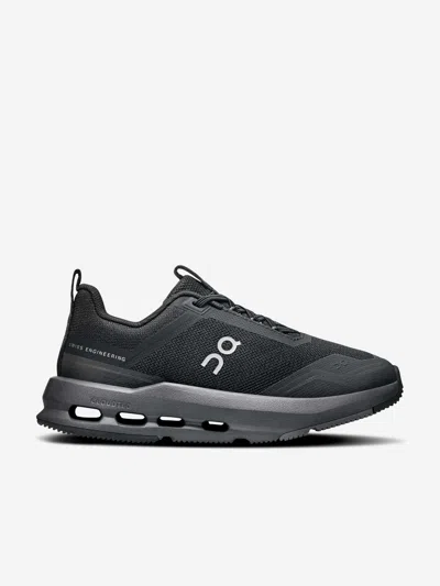On Running Kids Cloudnova Trainers In Black